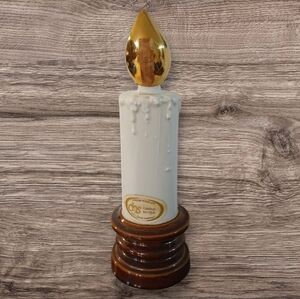 Vintage 1975 “CANDLE” Clem Harvey Spirits Decanter Empty